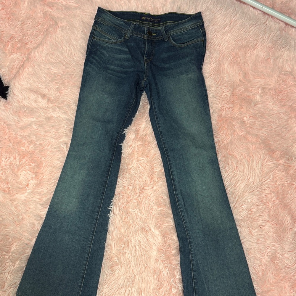 Classic Blue Flare Jeans for Women